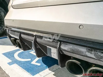 RW Carbon Type 2 Carbon Fiber Diffuser BMW M3 | M4 2021-2024 - bmwg82010