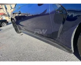 RW Carbon 3D Style Carbon Fiber Side Skirts BMW G82 | G83 M4 2021-2023