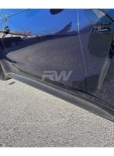 RW Carbon 3D Style Carbon Fiber Side Skirts BMW G82 | G83 M4 2021-2023                                     - bmwg82013 - Image 6