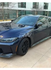 RW Carbon 3D Style Carbon Fiber Side Skirts BMW G82 | G83 M4 2021-2023                                     - bmwg82013 - Image 2