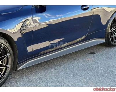RW Carbon 3D Style Carbon Fiber Side Skirts BMW G82 | G83 M4 2021-2023 - bmwg82013