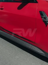RW Carbon Fiber Fender Trims BMW G82 | G83 M4 2021-2023                                     - bmwg8202 - Image 3