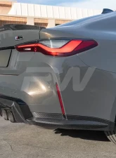 RW Carbon OEM Style Carbon Fiber Diffuser BMW G82 | G83 M4 2021-2023                                     - bmwg8203 - Image 6