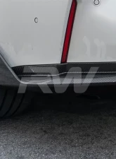 RW Carbon CF Performance Style Diffuser Sides BMW M4 G82 | G83 2021-2023                                     - bmwg8207 - Image 2