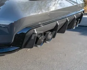 RW Carbon OEM Style Carbon Fiber Diffuser BMW G80 M3 | G82 G83 M4 2021-2024