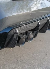 RW Carbon OEM Style Carbon Fiber Diffuser BMW G80 M3 | G82 G83 M4 2021-2024                                     - bmwg8209 - Image 6