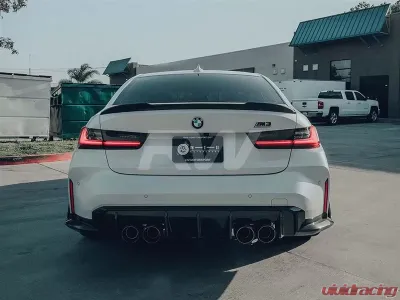 RW Carbon OEM Style Carbon Fiber Diffuser BMW G80 M3 | G82 G83 M4 2021-2024 - bmwg8209