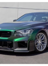 RW Carbon Carbon Fiber Performance Style Front Lip BMW G87 M2 2023                                     - bmwg87012 - Image 4