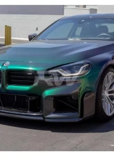 RW Carbon Carbon Fiber Performance Style Front Lip BMW G87 M2 2023                                     - bmwg87012 - Image 2