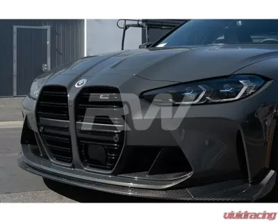 RW Carbon CSL Style Front Lip Carbon Fiber BMW G80 M3 2021-2024 - bmwg8x010