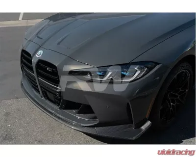 RW Carbon CSL Style Front Lip Carbon Fiber BMW G80 M3 2021-2024 - bmwg8x010