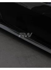 RW Carbon OEM Style Carbon Fiber Side Skirts BMW G82 | G83 M4 2021-2023                                     - bmwg8x011 - Image 2