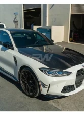 RW Carbon OEM Style Carbon Fiber Hood BMW M3 | M4 G8X 2021-2024                                     - bmwg8x014 - Image 2