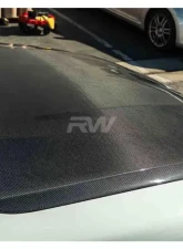 RW Carbon OEM Style Carbon Fiber Hood BMW M3 | M4 G8X 2021-2024                                     - bmwg8x014 - Image 4