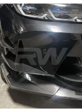 RW Carbon DTM Carbon Fiber Canards BMW G80 M3 | G82 | G83 M4 2021-2024                                     - bmwg8x015 - Image 3