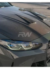 RW Carbon Full Carbon Fiber DTM Hood BMW M3 | M4 G8X 2021-2024                                     - bmwg8x017 - Image 7