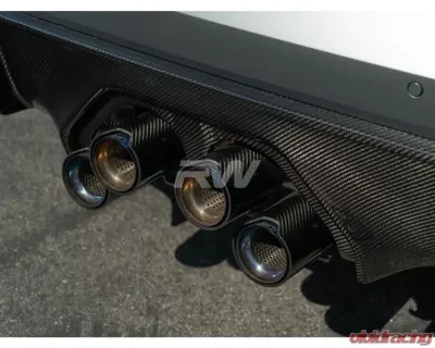 RW Carbon Performance Carbon Fiber Exhaust Cover BMW G80 M3 | G82 | G83 M4 2021-2024 - bmwg8x018