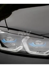 RW Carbon Carbon Fiber Eyelids BMW G8X M3 | M4 2021-2024                                     - bmwg8x019 - Image 2