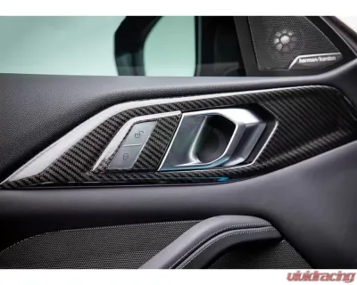 RW Carbon Carbon Fiber Door Handle Trims BMW G82 | G83 M4 2021-2023 - bmwg8x020