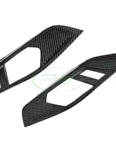 RW Carbon Carbon Fiber Door Handle Trims BMW G82 | G83 M4 2021-2023                                     - bmwg8x020 - Image 3