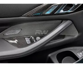 RW Carbon Carbon Fiber Window Switch Panels BMW G82 | G83 M4 2021-2023