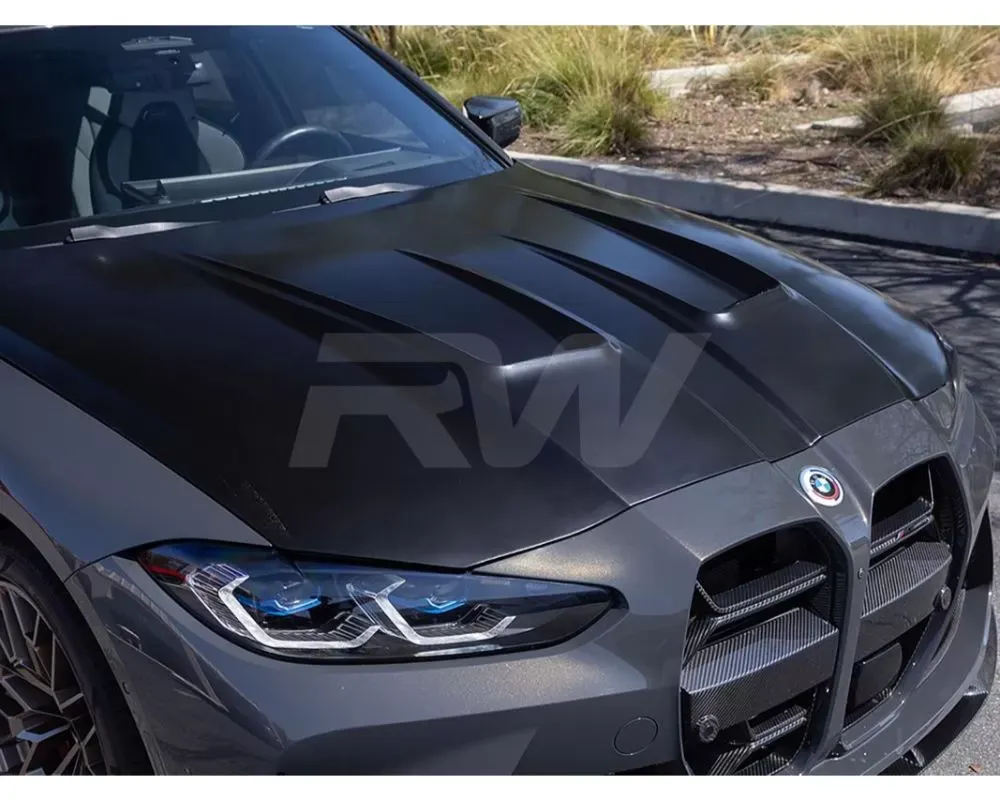 RW Carbon Aluminum DTM Hood BMW M3 | M4 G8X 2021-2024 - bmwg8x023