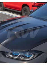 RW Carbon Aluminum DTM Hood BMW M3 | M4 G8X 2021-2024                                     - bmwg8x023 - Image 4