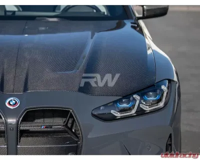 RW Carbon Carbon Fiber CS Hood BMW M3 | M4 G8X 2021-2024 - bmwg8x024