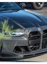 RW Carbon Carbon Fiber CS Hood BMW M3 | M4 G8X 2021-2024                                     - bmwg8x024 - Image 3
