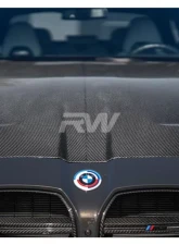 RW Carbon Carbon Fiber CS Hood BMW M3 | M4 G8X 2021-2024                                     - bmwg8x024 - Image 5