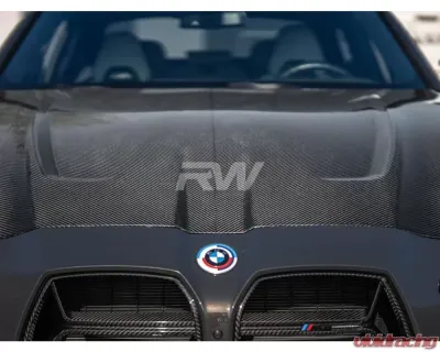 RW Carbon Carbon Fiber CS Hood BMW M3 | M4 G8X 2021-2024 - bmwg8x024