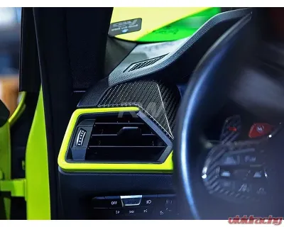 RW Carbon Full Carbon Fiber Air Vent Trim BMW G80 | G82 | G83 2021-2024 - bmwg8x04