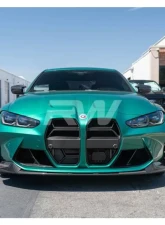 RW Carbon CSL Style Carbon Fiber Grille BMW G8X M3 | M4 2021-2024                                     - bmwg8x06 - Image 6