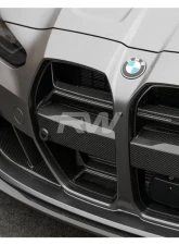 RW Carbon CSL Style Carbon Fiber Grille BMW G8X M3 | M4 2021-2024                                     - bmwg8x06 - Image 10