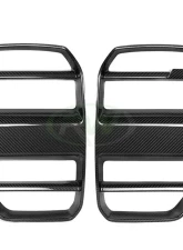 RW Carbon DTM Style Carbon Fiber Grille BMW G8X M3 | M4 2021+                                     - bmwg8x07 - Image 2