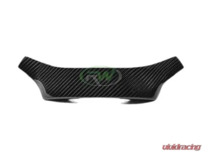 RW Carbon Fiber Steering Wheel Top Cover BMW 2017-2023 - bwmf9009