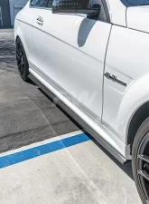 RW Carbon Mercedes-Benz W204 C63 CF Side Skirt Extensions                                     - mecw20439 - Image 6