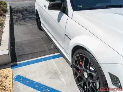 RW Carbon Mercedes-Benz W204 C63 CF Side Skirt Extensions - mecw20439