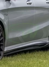RW Carbon CF Side Skirt Extensions Mercedes-Benz CLA250 | CLA45 2013-2016                                     - mercc11705 - Image 3