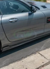 RW Carbon CF Side Skirt Extensions Mercedes-Benz C190 GT | GT S 2015-2017                                     - mercc19002 - Image 3
