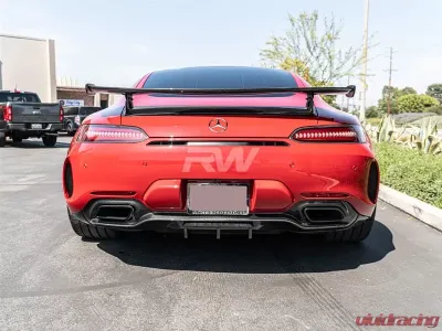 RW Carbon RWS CF Diffuser Center Only Mercedes-Benz C190 GT | GTC | GTS 2015-2019 - mercc19011-1