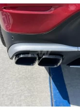 RW Carbon Exhaust Tips Polished Mercedes GLC 63 | 63S 2019-2023                                     - mercglc01-2 - Image 3