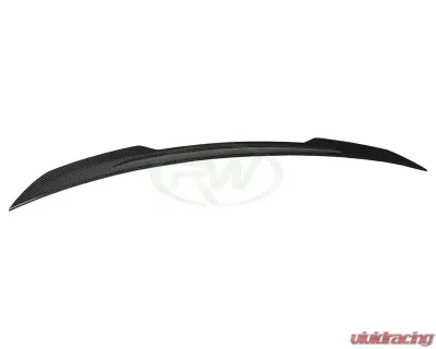 RW Carbon Carbon Fiber Trunk Spoiler w/ 3M Tape Mercedes GLC 63 | 63S 2019-2023 - mercglc02-1