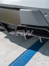 RW Carbon Renn Style Carbon Fiber Diffuser Mercedes-Benz SLS 2011-2017                                     - mercsls01 - Image 2