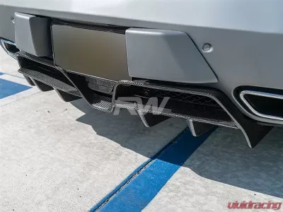 RW Carbon Renn Style Carbon Fiber Diffuser Mercedes-Benz SLS 2011-2017 - mercsls01