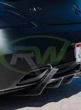 RW Carbon Renn Style Carbon Fiber Diffuser Mercedes-Benz SLS 2011-2017                                     - mercsls01 - Image 4