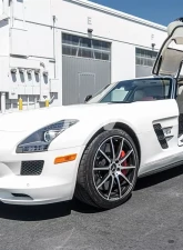 RW Carbon Renn Style CF Side Skirt Extensions Mercedes-Benz SLS 2011-2014                                     - mercsls03 - Image 5
