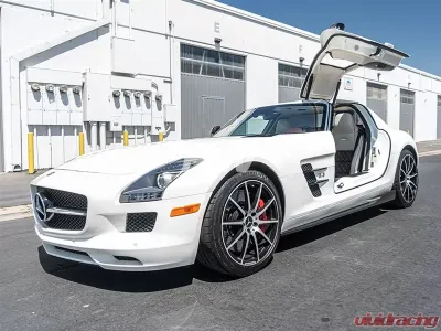 RW Carbon Renn Style CF Side Skirt Extensions Mercedes-Benz SLS 2011-2014 - mercsls03