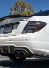 RW Carbon Big Fin Carbon Fiber Diffuser Mercedes-Benz C63 AMG 2012-2015                                     - mercw20409 - Image 6