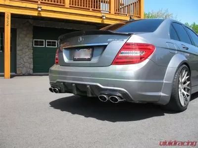RW Carbon Big Fin Carbon Fiber Diffuser Mercedes-Benz C63 AMG 2012-2015 - mercw20409